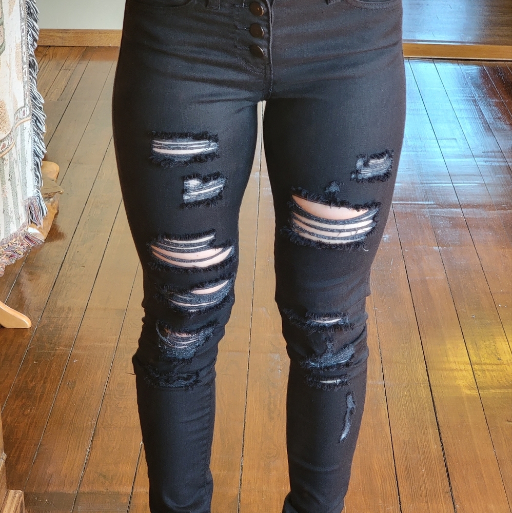 Flying Monkey, Buckle, Machine Distressed, Black … - image 2